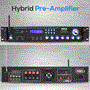 Pyle - PWMA3003BT , Sound and Recording , Amplifiers - Receivers , Bluetooth Hybrid Amplifier Receiver - Pro Audio Multi-Channel Stereo Pre-Amplifier System with (2) VHF Wireless Microphones, MP3/USB/SD Readers, FM Radio, Rack Mount (3000 Watt)