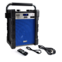 Pyle - PWMABT550BL , Sports and Outdoors , Portable Speakers - Boom Boxes , Gadgets and Handheld , Portable Speakers - Boom Boxes , Bluetooth Wireless Rugged & Portable Speaker System, Work / Job Site Stereo, Built-in Rechargeable Battery, MP3/USB/SD, AM/FM Radio (Blue)