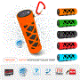 Pyle - PWPBT30OR , Sports and Outdoors , Portable Speakers - Boom Boxes , Gadgets and Handheld , Portable Speakers - Boom Boxes , Bluetooth Water Resistant Flashlight Speaker with Call Answering Microphone, FM Radio, Micro SD Card Reader, AUX-Input (Orange)