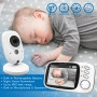 Pyle - SLBCAM20 , Gadgets and Handheld , Cameras - Videocameras , Wireless Baby Monitor System - Child Home Monitoring Camera & Portable Video Display System