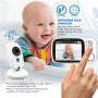 Pyle - SLBCAM20 , Gadgets and Handheld , Cameras - Videocameras , Wireless Baby Monitor System - Child Home Monitoring Camera & Portable Video Display System