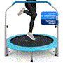 Pyle - SLELT403 , Misc , Spring-less Sports Jumping Fitness Trampoline, Adult Size