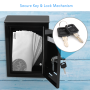 Pyle - SLMAB24.5 , Home and Office , Safe Boxes - Mailboxes , Indoor/Outdoor Wall Mount Locking Mailbox, Includes Keys