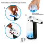 Pyle - SLSPDIS05 , Home and Office , Therapeutic , Automatic Soap Dispenser, Touch-Free Battery Operated Design