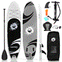 Pyle - SLSUPB08 , Sports and Outdoors , Carrying Cases - Portability , Free Flow Paddleboard SUP - Stand Up Water Paddle-Board (11’ ft.)