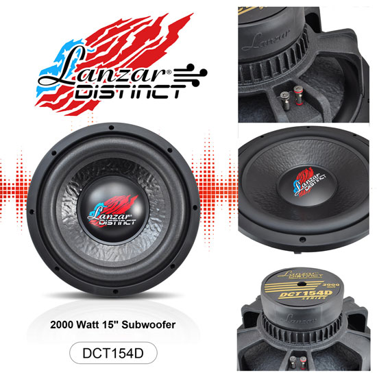 Lanzar Dct154d Marine And Waterproof Vehicle Subwoofers On The Road Vehicle Subwoofers 0378