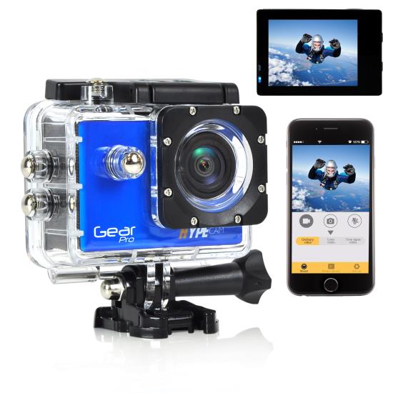 Gear Pro HYPE Cam - 4K Ultra HD WiFi Camera 1080p+ Sports