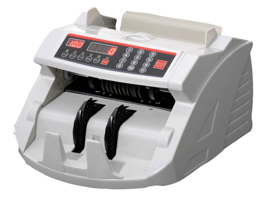 Pyle - GEU2109T , Health and Fitness , Ultra Safe Electronic Money/Cash Bill Counter With Front LED Screen Display Automatic UV and MG Counterfeit Detection For Retail Stores, Offices And Institutions