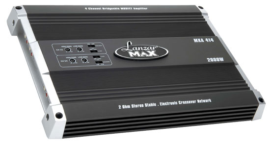   2000W 4 Channel Car Truck Audio Stereo Amp Amplifier Amps