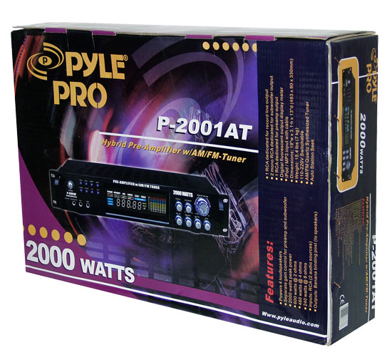 PylePro - P2001AT - Home And Office - Amplifiers - Receivers - Sound ...