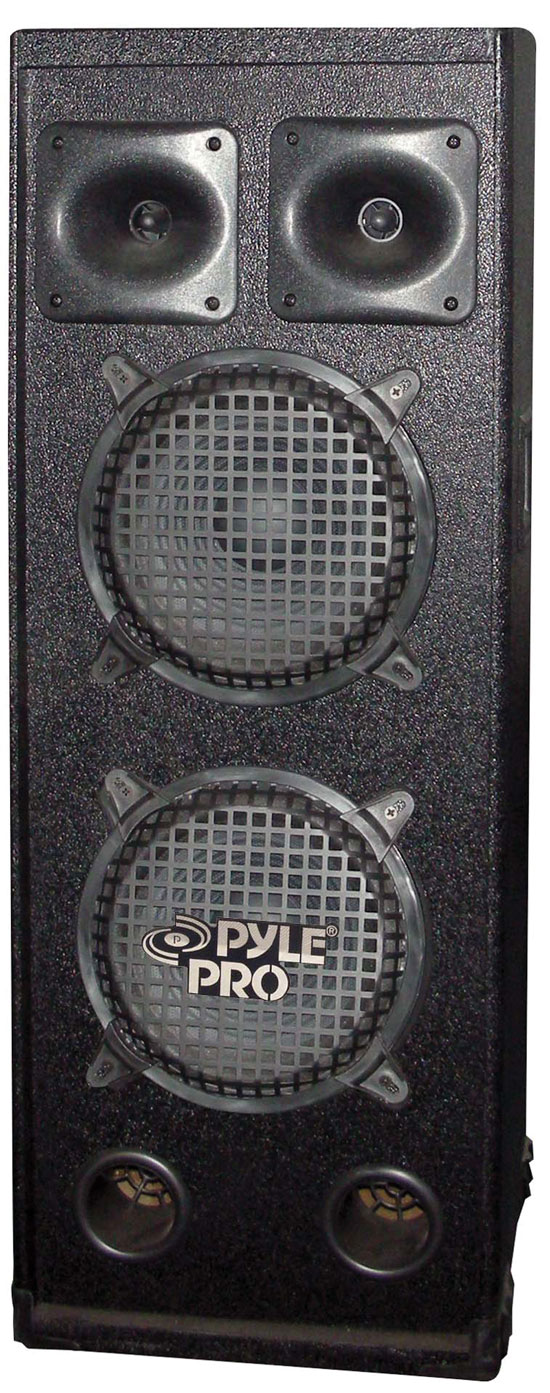 Pyle - PADH122 , Sound and Recording , PA Loudspeakers - Cabinet Speakers , 1200 Watts Dual 12'' PA Speaker System