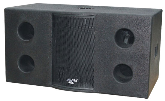 Pyle - PASC218 , Disc , 1400 Watt Dual 18'' Stage Subwoofer Cabinet