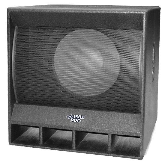 Pyle - PAST18 , Disc , 1000 Watt 18'' Stage Subwoofer Cabinet