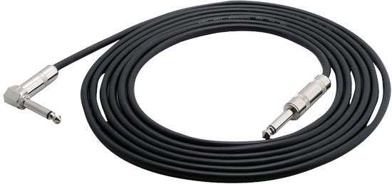 Pyle - PCBL4F12 , Home and Office , Cables - Wires - Adapters , Sound and Recording , Cables - Wires - Adapters , 12 Gauge 12Ft 1/4'' Male To Right Angle 1/4'' Male Phono Instrument/Amp Cable