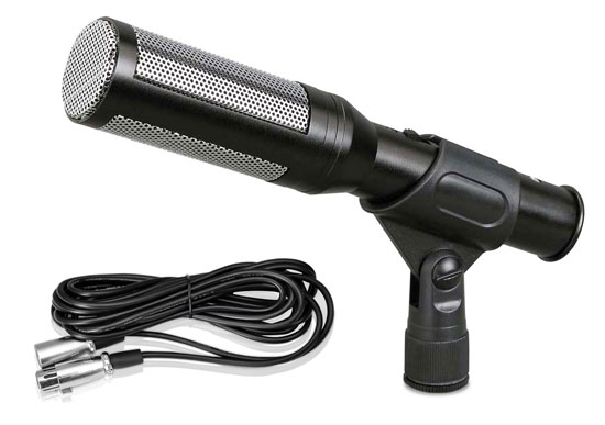 Pyle - PDMIC35 , Musical Instruments , Microphones - Headsets , Sound and Recording , Microphones - Headsets , Professional Shotgun Microphone, Electret Condenser Mic with 16' ft. XLR Cable & Windscreen