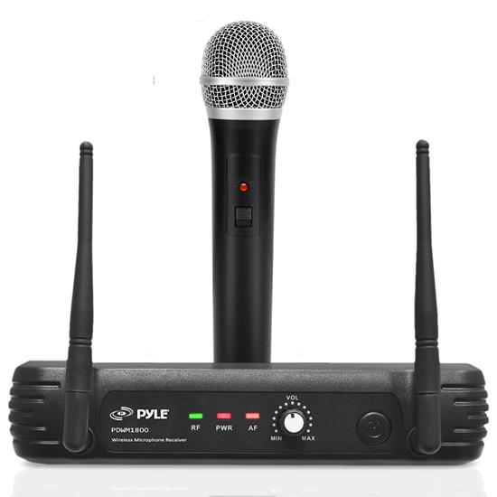 Pyle - PDWM1800 , Musical Instruments , Microphone Systems , Sound and Recording , Microphone Systems , Premier Series Professional UHF Handheld Microphone System