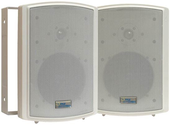 Pyle - PDWR6T , Home and Office , Home Speakers , Sound and Recording , Home Speakers , 6.5'' Indoor/Outdoor Waterproof Wall Mount Speakers w/50 Watt 70V Transformer