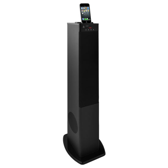 New Pyle PHST80IP 2.1 Channel Sound Tower System for iPod iPhone/iPad 