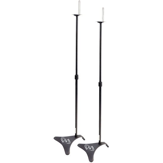 Pyle - phstd1 , Musical Instruments , Mounts - Stands - Holders , Sound and Recording , Mounts - Stands - Holders , Universal Speaker Floor Stand Mount Holders, Height Adjustable, Pair