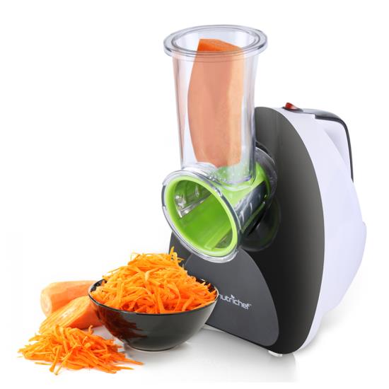 Pyle - PKELS70 , Kitchen & Cooking , Blenders & Food Processors , Salad Maker - Electric Fruit & Vegetable Slicer, Chopper, Grater, Shredder