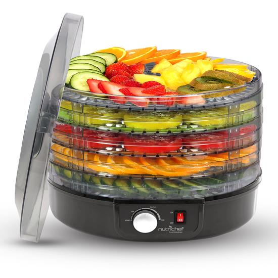 Pyle - PKFD14BK.0 , Misc , Electric Countertop Food Dehydrator, Food Preserver