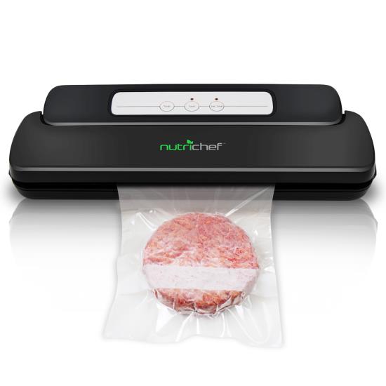 Pyle - AZPKVS10BK , Kitchen & Cooking , Vacuum Sealers , Automatic Vacuum Sealer - Electric Air Sealing Food Preserver