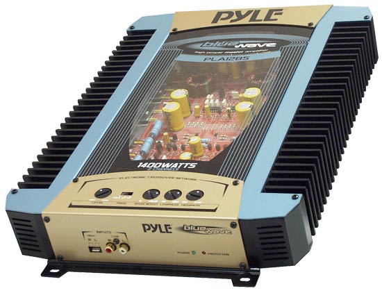 Pyle - PLA1285 , On the Road , Vehicle Amplifiers , High Performance 1400 Watt 2 Channel Bridgeable MOSFET Amplifier