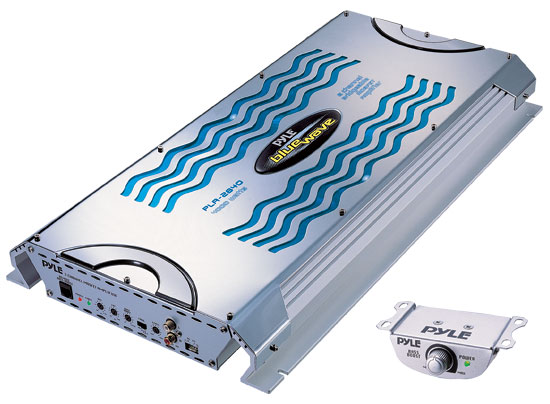 Pyle - PLA2840 , On the Road , Vehicle Amplifiers , 2 Channel 4000 Watt Bridgeable MOSFET Amplifier