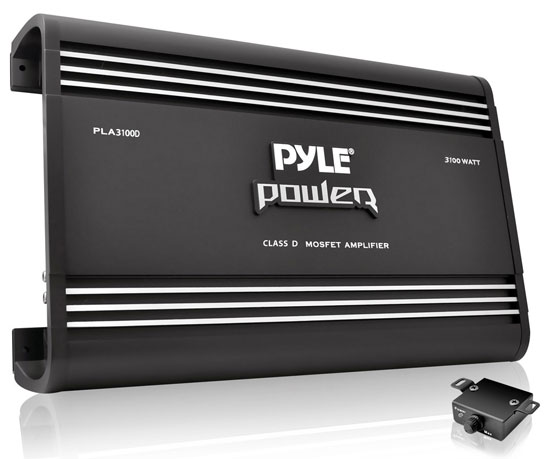 Pyle - PLA3100D , On the Road , Vehicle Amplifiers , 3100 Watts Class D Amplifier
