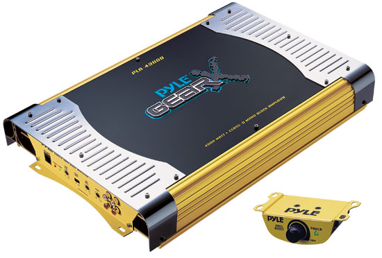 Pyle - PLA4300D , On the Road , Vehicle Amplifiers , Gear X 4000W Mono Block Mosfet Digital Power Amplifier