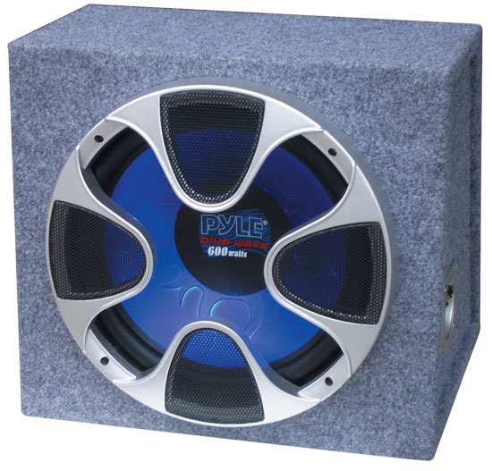 Pyle - PLBS12 , On the Road , Subwoofer Enclosures , 12'' 500 Watt Bandpass Speaker Enclosure System