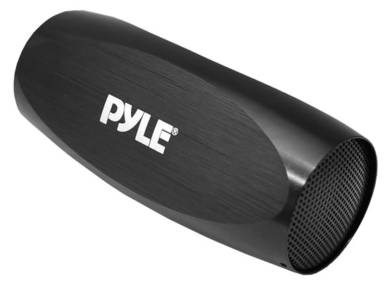 Pyle - PLBSK30BK , On the Road , Motorcycle and Off-Road Speakers , Portable Bicycle & Sport Speaker With Up To 8gb Storage (BLACK COLOR)