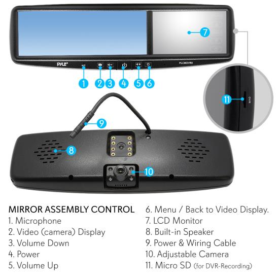 Rearview camera схема подключения