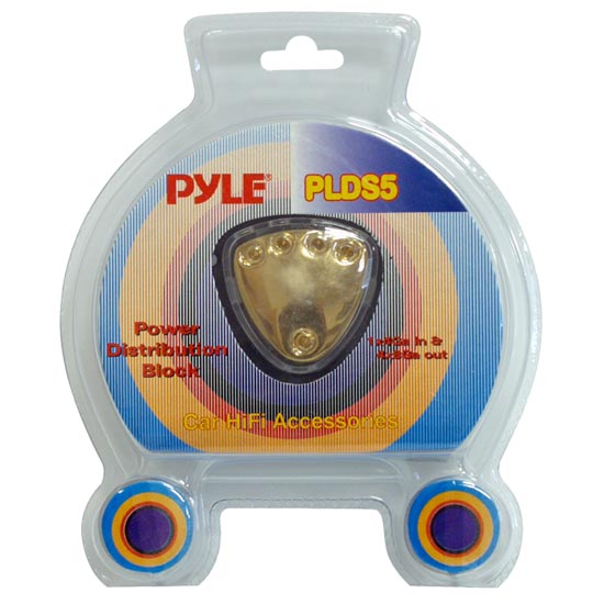 Pyle - PLDS5 , Home and Office , Cables - Wires - Adapters , Sound and Recording , Cables - Wires - Adapters , 5 Way Power Distribution Block