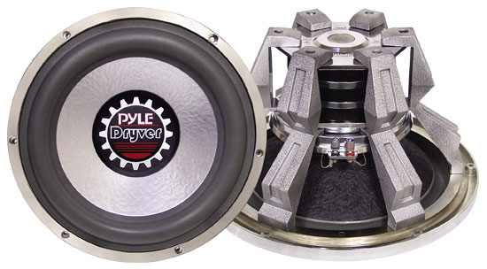 Pyle - PLDW15D , On the Road , Vehicle Subwoofers , 15'' 3000 Watt High Power Triple Magnet Subwoofer