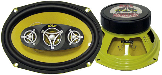 Pyle - PLG71.4 , On the Road , Vehicle Speakers , 7'' x 10'' 450 Watt Four-Way Speakers
