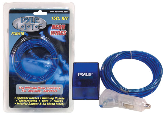 Pyle - PLNW15 , Disc , Pyle Lite Series 15ft. Neon Light Wire Kit