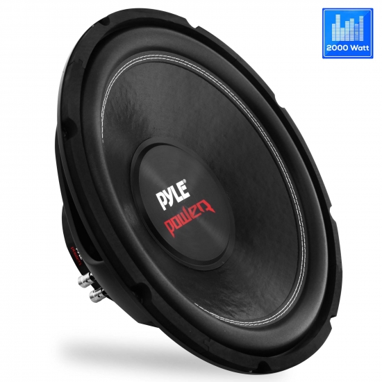 Pyle - PLPW15D , On the Road , Vehicle Subwoofers , 15'' 2000 Watt Dual Voice Coil 4 Ohm Subwoofer