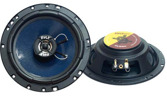 Pyle - PLS60 , On the Road , Vehicle Speakers , 6.5'' 280 Watt Super Slim Two-Way Speakers