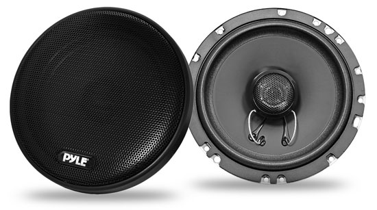 Pyle - plsl6502 , On the Road , Vehicle Speakers , 6.5'' 200 Watt Slim Mount Two-Way Coaxial Speakers