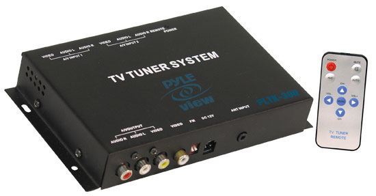 Pyle - PLTK300 , On the Road , Plug-in Audio Accessories - Adapters , NTSC Tuner System w/Remote Control