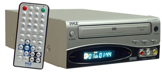 Pyle - PLTVD98 , On the Road , Headunits - Stereo Receivers , Mobile Multimedia Disc Player w/TV Tuner & MP3 Playback