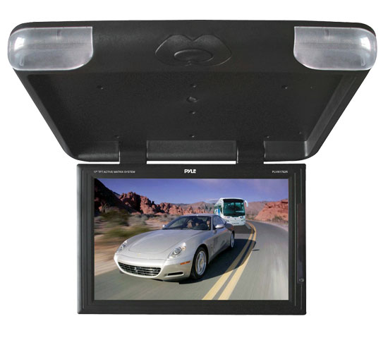 Pyle - PLVW1782R , On the Road , Overhead Monitors - Roof Mount , 17'' High Resolution Widescreen TFT LCD Roof Mount Monitor