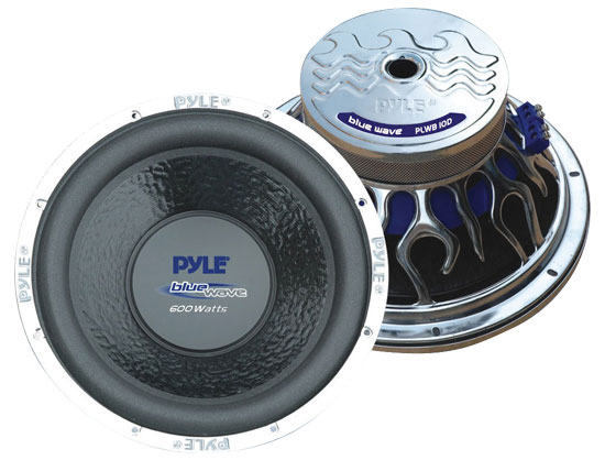 Pyle - PLWB10D , On the Road , Vehicle Subwoofers , 10" 600 Watt DVC Subwoofer