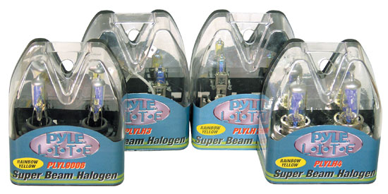 Pyle - PLYL9006 , Disc , Pyle Lite Series 55 Watts Halogen Headlight Bulbs