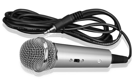 Pyle - PMIKC20SL , Musical Instruments , Microphones - Headsets , Sound and Recording , Microphones - Headsets , Wired Vocal Microphone, Handheld Condenser Mic, 3.5mm Connector (Silver)