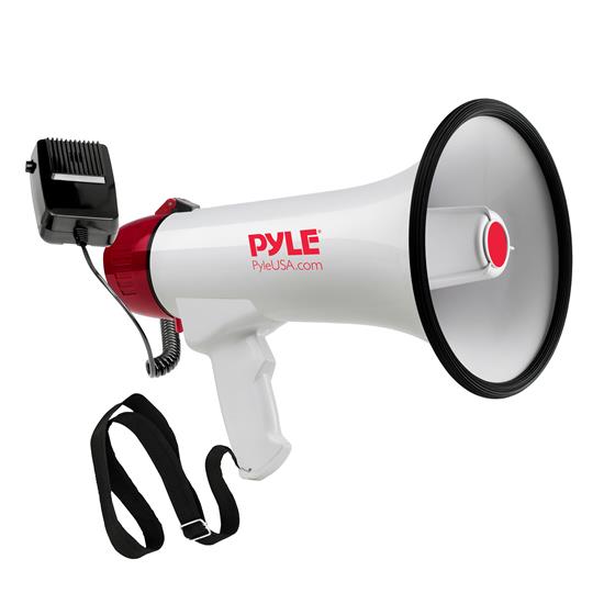 Pyle - PMP40 , Sound and Recording , Megaphones - Bullhorns , Megaphone with Plug-in Handheld Mic