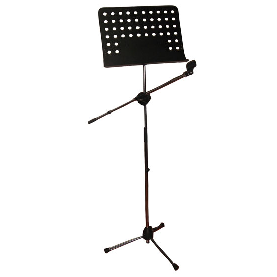 Pyle - PMSM9 , Musical Instruments , Mounts - Stands - Holders , Sound and Recording , Mounts - Stands - Holders , Presentation/Performance Microphone & Music Note Mount Stand Holder, Height Adjustable