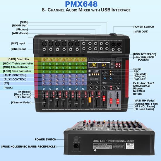 easy audio mixer instruments