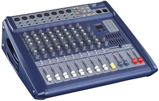 Pyle - PMX808 , Sound and Recording , Mixers - DJ Controllers , 8-Channel Mic/Line Mixer with DSP